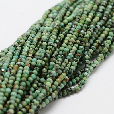 Natural Turquoise Bead Strands G-P270-2mm-18-1