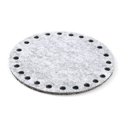 Flat Round Felt Fabric DIY-WH0250-76A-1