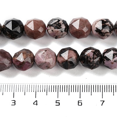 Natural Rhodonite Beads Strands G-NH0021-A19-02-1