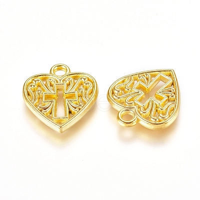 Valentine's Day Gift Ideas for Zinc Alloy Pendants PALLOY-WH0067-24B-1