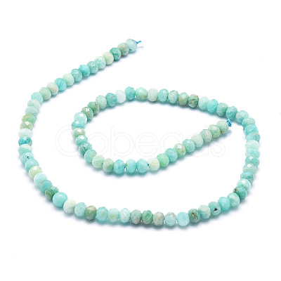 Natural Amazonite Beads Strands G-E569-I06-1