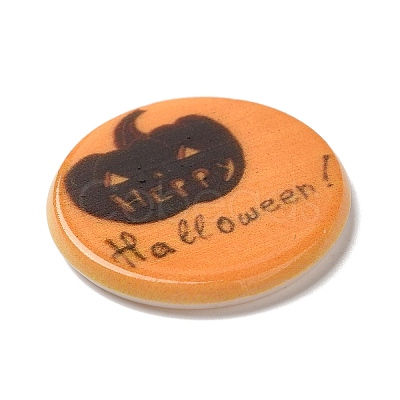 Halloween Series Acrylic Cbabochons OACR-M012-20-1