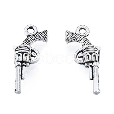 Tibetan Style Alloy Pendants TIBEP-N012-03-1