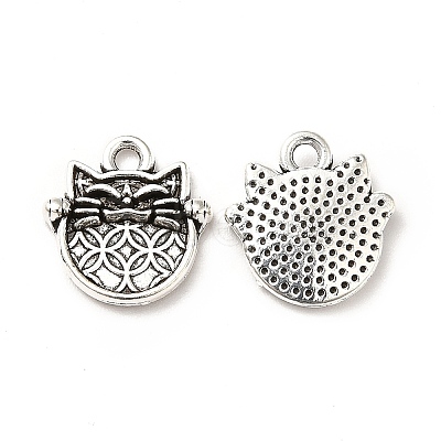 Tibetan Style Alloy Charms PALLOY-M198-20AS-1