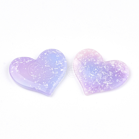 Opaque Resin Cabochons CRES-S304-40-1