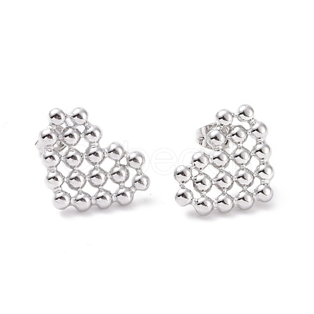 304 Stainless Steel Stud Earring for Women EJEW-F287-05P-1