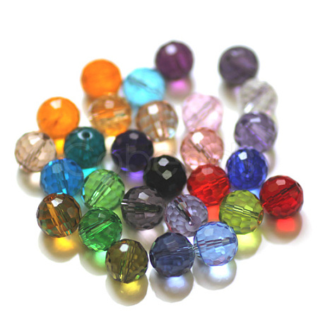 Imitation Austrian Crystal Beads SWAR-F073-8mm-M-1