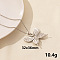 304 Stainless Steel Butterfly Pendant Necklaces, Chain Chain Necklaces