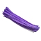 DIY Plush Sticks, with Iron Core, Pipe Cleaners, Kid Craft Material, Medium Purple, 300mm, 100pcs/set