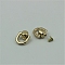 Zinc Alloy Handbag Purse Suspension Clasp, DIY Bag Accessories, Light Gold, 1.8x1.8cm, Hole: 11x8mm