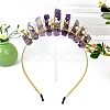 Natural Amethyst Hair Bands PW-WGCBD00-03-1