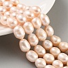 Natural Cultured Freshwater Pearl Beads Strands PEAR-P062-12E-2