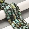 Natural African Turquoise(Jasper) Beads Strands G-N327-06-29-2