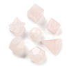 7Pcs Natural Rose Quartz Beads G-H007-05F-1