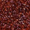 Spray Painted Glass Seed Beads SEED-F005-05A-04-3