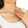 Stainless Steel Pendant Necklaces FZ5872-1-3