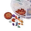 DIY Chakra Gemstone Jewelry Making Finding Kit DIY-YW0005-99-3