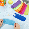 Rectangle Neoprene Antifreezing Ice Cream Holders Sets AJEW-WH20009-04-3