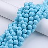 Glass Pearl Beads Strands HY-12D-B60-4