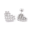 304 Stainless Steel Stud Earring for Women EJEW-F287-05P-2