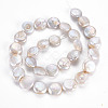 Natural Keshi Pearl Beads Strands PEAR-S018-03B-3