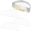 Acrylic Blank Place Card DIY-WH0430-614D-1