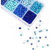 Mixed Style 6/0 Round Glass Seed Beads SEED-PH0006-4mm-03-4