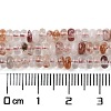 Natural Red Hematoid Quartz/Ferruginous Quartz Beads Strands X-G-H292-A07-01-5
