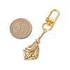 304 Stainless Steel Macrame Chain Pouch Empty Stone Holder Pendant Decoration HJEW-JM02082-2