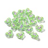 Valentine's Day Transparent Acrylic Beads ACRC-H001-02A-1