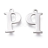 304 Stainless Steel Charms X-STAS-H112-P-P-2