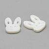 Bunny Natural Freshwater Shell Beads SHEL-T007-18-2