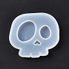 DIY Halloween Skull Cup Mat Statue Silicone Molds DIY-E055-19-5