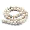 Natural White Crazy Lace Agate Beads Strands G-G763-11-6mm-2