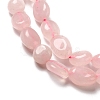 Natural Rose Quartz Beads Strands G-I351-B05-3