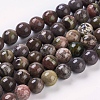 Natural Gemstone Beads Strands X-G-D062-8mm-1-1