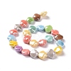 Handmade Porcelain Beads Strands PORC-K003-03-3