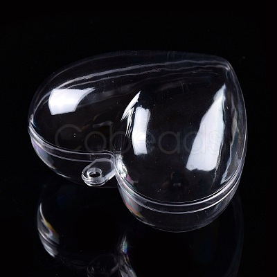 Openable Transparent Plastic Pendants CON-K007-01D-1