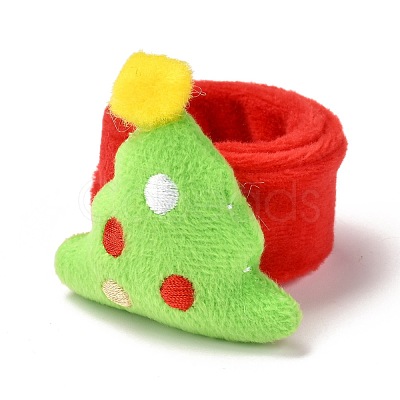 Christmas Slap Bracelets BJEW-B012-01-1