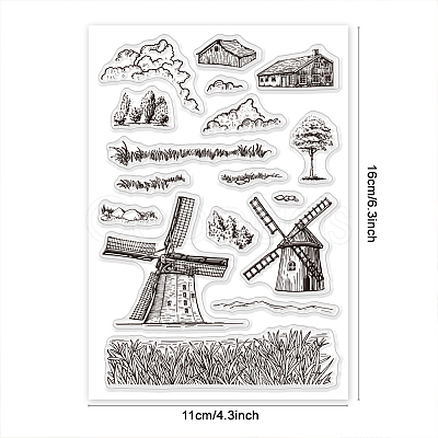 Custom PVC Plastic Clear Stamps DIY-WH0448-0508-1