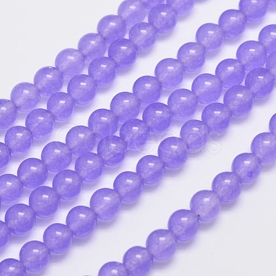 Natural & Dyed Malaysia Jade Bead Strands X-G-A146-6mm-A19-1