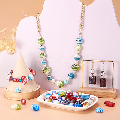 Craftdady Handmade Lampwork Beads LAMP-CD0001-01-1