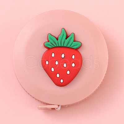 Strawberry Fiber Retractable Soft Sewing Tape Measures PW-WG93115-09-1