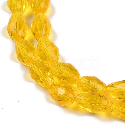 Transparent Glass Beads Strands EGLA-N013-T6mm-D04-1