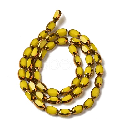 Electroplate Glass Beads Strands EGLA-P061-02A-06-1