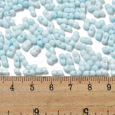 Macaron Color Opaque Frosted Glass Seed Beads SEED-K009-12B-11-1