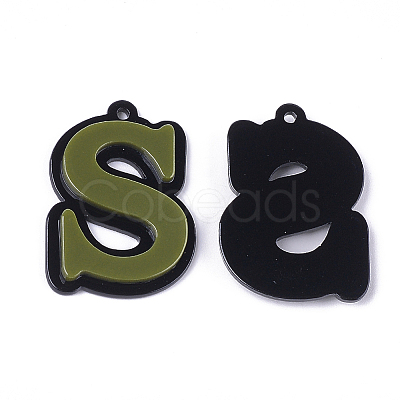 Cellulose Acetate(Resin) Pendants KY-S158-41S-B-1