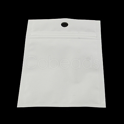 Pearl Film Plastic Zip Lock Bags OPP-R003-12x20-1