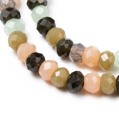 Faceted Glass Beads Strands GLAA-G074-A03-1