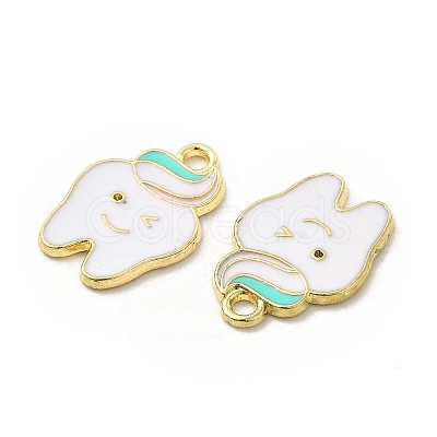 Alloy Enamel Pendants ENAM-J650-09G-01-1